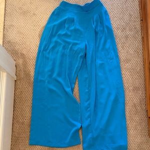 Vici Azure Blue Pleated Pants